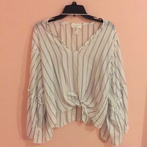 Cute Tie Up Shirt